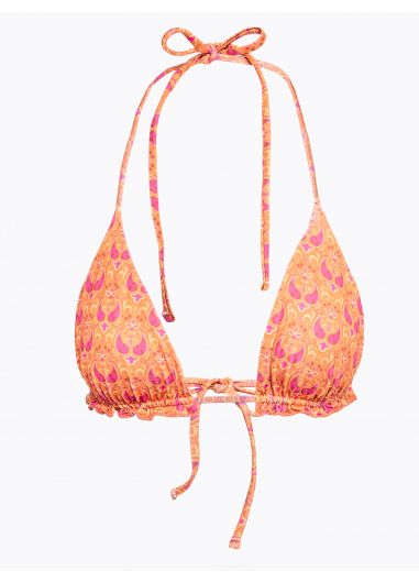 Product Image: EMELYA DARK ORANGE BIKINI TOP