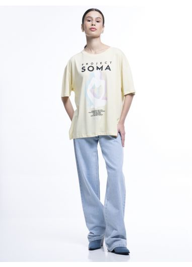 Product Image: CURA YELLOW T-SHIRT